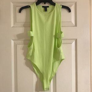 NWOT Forever 21 Neon Bodysuit
